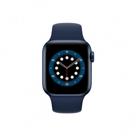Apple Watch Series 6 (GPS + Cellular), 40mm Aluminio Azul y correa deportiva Azul Intenso