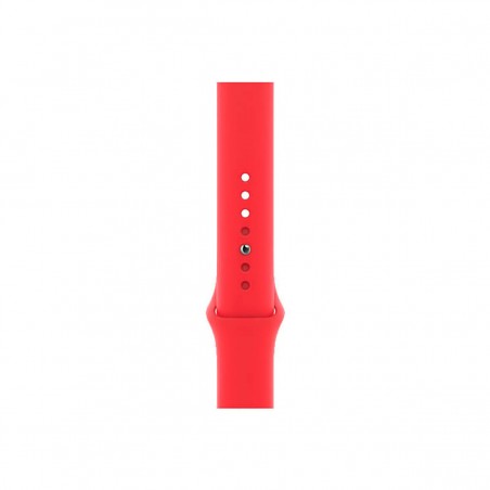 Apple Watch Series 6 (GPS + Cellular), 40mm Aluminio Rojo (PRODUCT RED) y correa deportiva Roja
