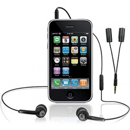 Auriculares estereo Macally TunePal con microfono