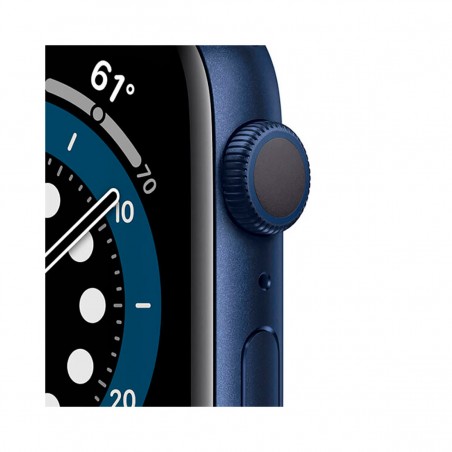 Apple Watch Series 6 (GPS), 40mm Aluminio Azul y correa deportiva Azul Intenso