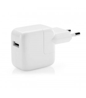 Cargador de corriente Apple a USB 12 W para iPhone (no compatible con 12, 13), iPad o iPod